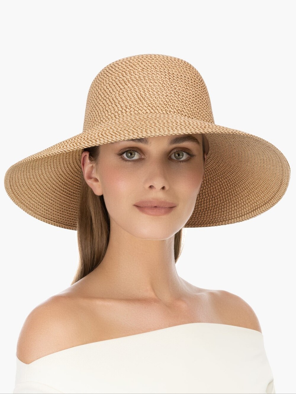 Eric Javits Hampton Straw Packable Hat - Picture 7 of 12